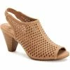 Deals ✔️ Style & Co. Haana 👩 Womens Faux Suede Perforated 👠 Heels 🔥