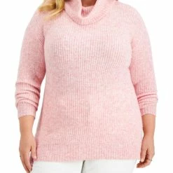 Cheap ✨ Style & Co. Plus 👩 Womens Cowl Neck Comfy Pullover Sweater 😉