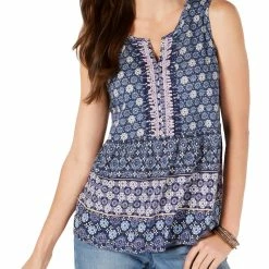 Top 10 🛒 Style & Co. 👩 Womens Printed V Neck Tank Top 😀