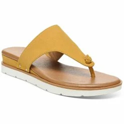 Brand new ๐ Style & Co. Emma ๐ฉ Womens Faux Leather Thong Flat ๐ฉด Sandals ๐งจ