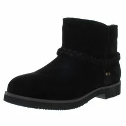 Best Pirce 🤩 Style & Co. Kaii 👩 Womens Suede Faux Fur Lined Booties 🌟