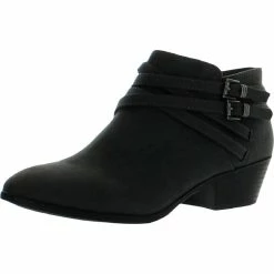 Deals 🔥 Style & Co. Willow 👩 Womens Faux Suede Zipper Ankle 🥾 Boots 🎉