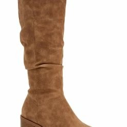 New โ๏ธ Style & Co. August ๐ฉ Womens Padded Insole Almond Toe Knee-High ๐ฅพ Boots ๐ฅ