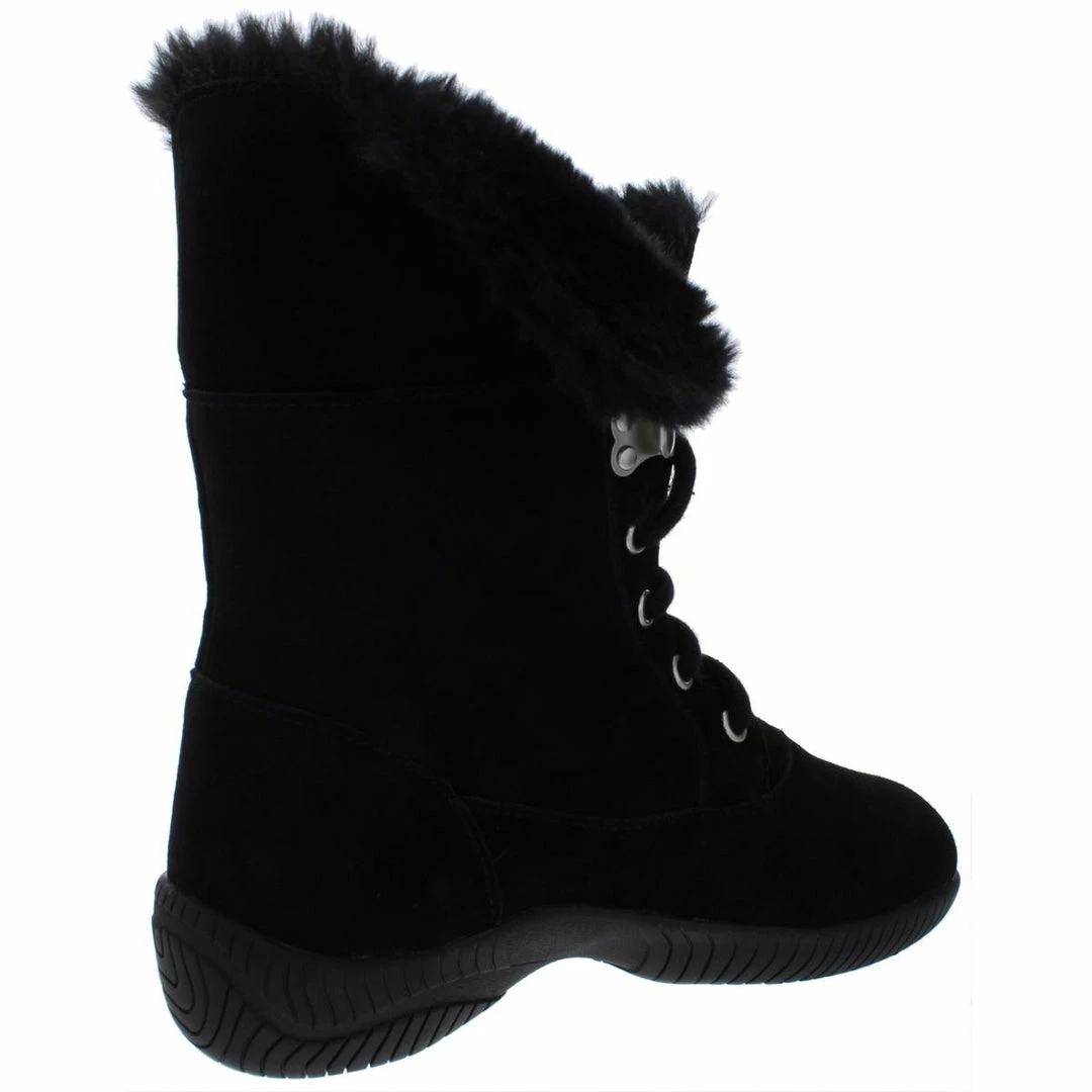 Budget ๐ฏ Style & Co. Angiee ๐ฉ Womens Faux Fur Lace Up Booties ๐ฏ - Image 2