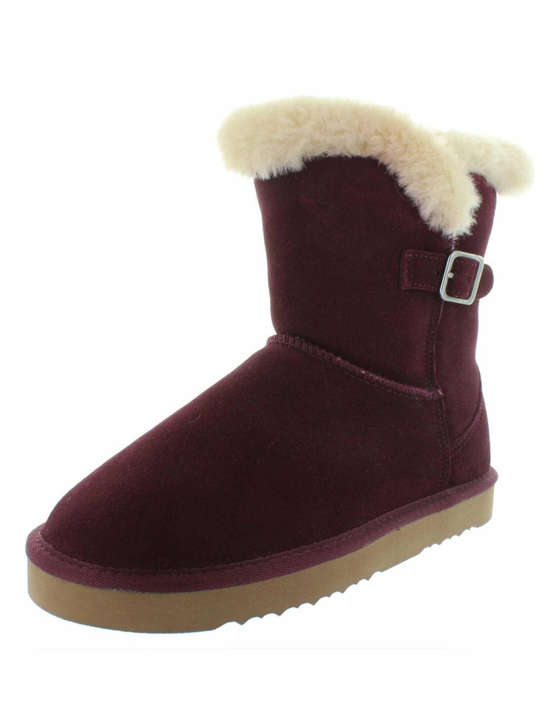 Promo 👍 Style & Co. Tiny 2 👩 Womens Suede Faux Fur Lined Winter 🥾 Boots ❤️
