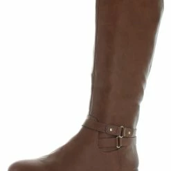 Best reviews of 😍 Style & Co. Kindell 👩 Womens Faux Leather Round Toe Riding 🥾 Boots 💯