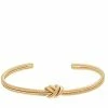Best reviews of 😉 Liv Oliver 👩 women 18k Gold Knotted Bangle 🤩