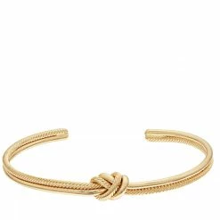 Best reviews of 😉 Liv Oliver 👩 women 18k Gold Knotted Bangle 🤩