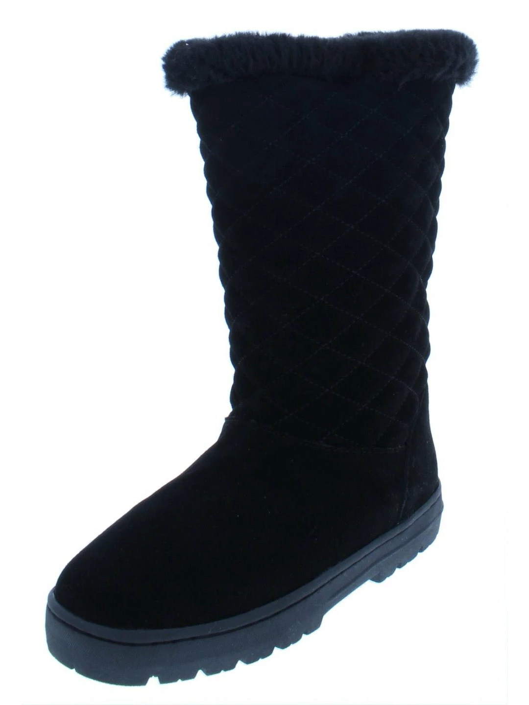 Coupon ๐ฅ Style & Co. Nickyy ๐ฉ Womens Quilted Suede Winter ๐ฅพ Boots ๐งจ - Image 3