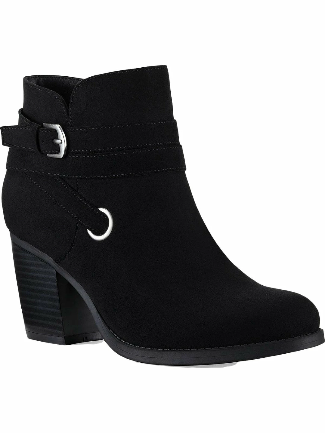 Best Pirce 😀 Style & Co. Zolaa 👩 Womens Faux Suede Block Heel Ankle 🥾 Boots 🎁 - Image 6