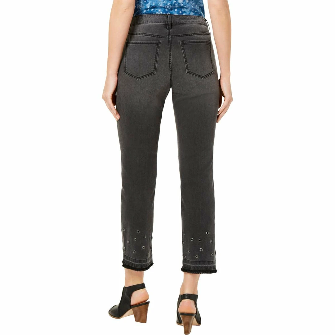 Cheapest ⌛ Style & Co. 👩 Womens Denim Frayed Hem Cropped 👖 Jeans ✨ - Image 2