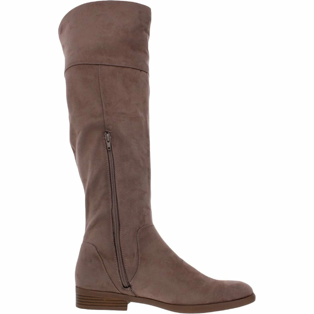Budget ๐ Style & Co. Lessah ๐ฉ Womens Faux Suede Almond Toe Knee-High ๐ฅพ Boots ๐ - Image 2