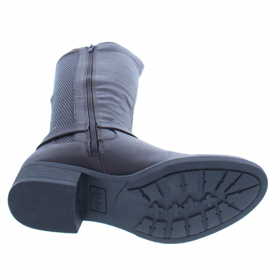 New ๐ Style & Co. Luciaa ๐ฉ Womens Textured Knee-High Riding ๐ฅพ Boots ๐ - Image 4