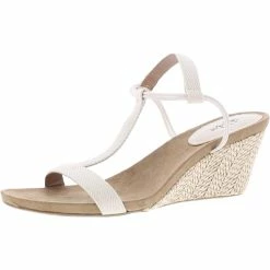 Best reviews of ๐งจ Style & Co. Mulan D ๐ฉ Womens Denim Strappy Wedge ๐ฉด Sandals ๐