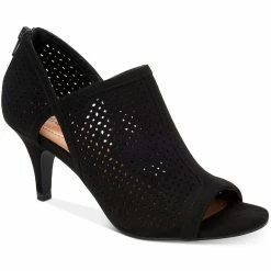 Promo ❤️ Style & Co. Hanonn 👩 Womens Faux Leather Open Toe Heel 🩴 Sandals ✔️