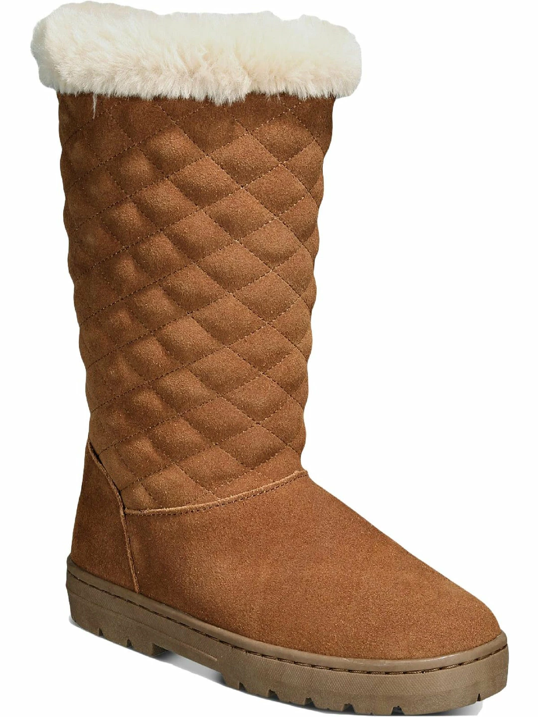 Coupon ๐ฅ Style & Co. Nickyy ๐ฉ Womens Quilted Suede Winter ๐ฅพ Boots ๐งจ - Image 4