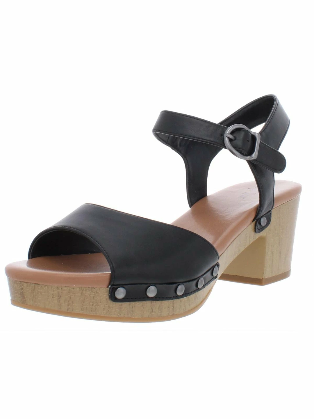 Best reviews of ๐ฏ Style & Co. Andreas ๐ฉ Womens Faux Leather Platform Heel ๐ฉด Sandals ๐