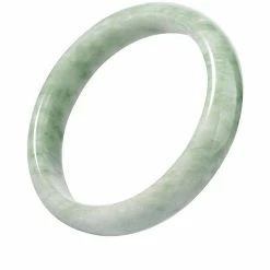 Wholesale 😀 Liv Oliver 👩 women Light Green Jade Bangle 👍