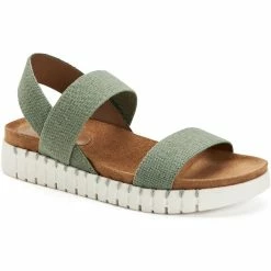 Best deal 😀 Style & Co. Milaa 👩 Womens Ankle Strap Wedge Footbed 🩴 Sandals 🌟