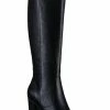 Flash Sale 😍 Style & Co. Addyyp 👩 Womens Faux Leather Wide Calf Knee-High 🥾 Boots 🌟