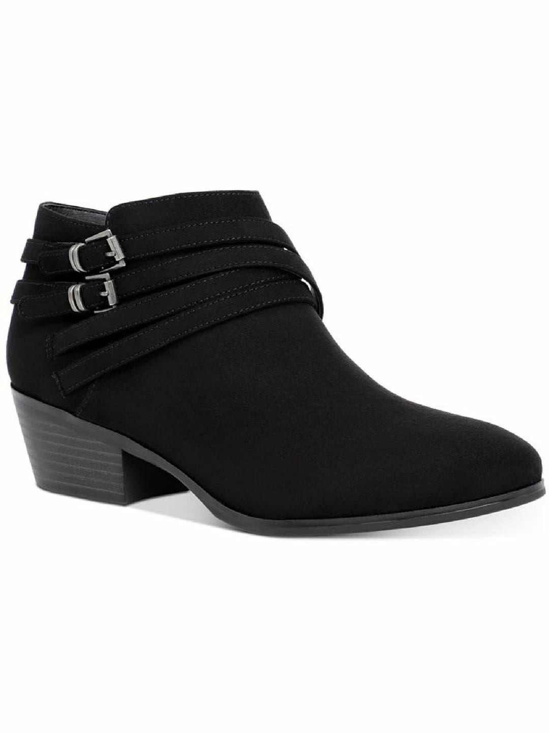 Promo ๐งจ Style & Co. Willow ๐ฉ Womens Microfiber Block Heel Ankle ๐ฅพ Boots ๐ - Image 5