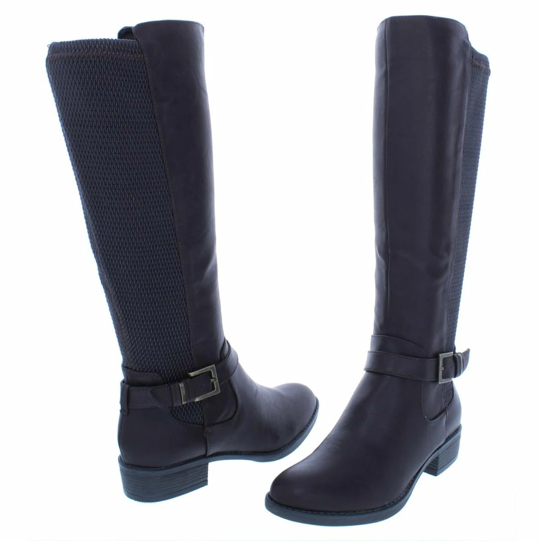 New ๐ Style & Co. Luciaa ๐ฉ Womens Textured Knee-High Riding ๐ฅพ Boots ๐ - Image 2