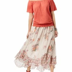 Wholesale 🔥 Style & Co. 👩 Womens Off-The-Shoulder Smocked Peasant Top 👏