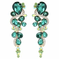 New ❤️ women Liv Oliver 18K Plated 16.70 ct. tw. CZ Earrings 🎁