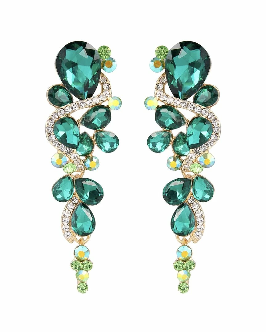 New ❤️ women Liv Oliver 18K Plated 16.70 ct. tw. CZ Earrings 🎁