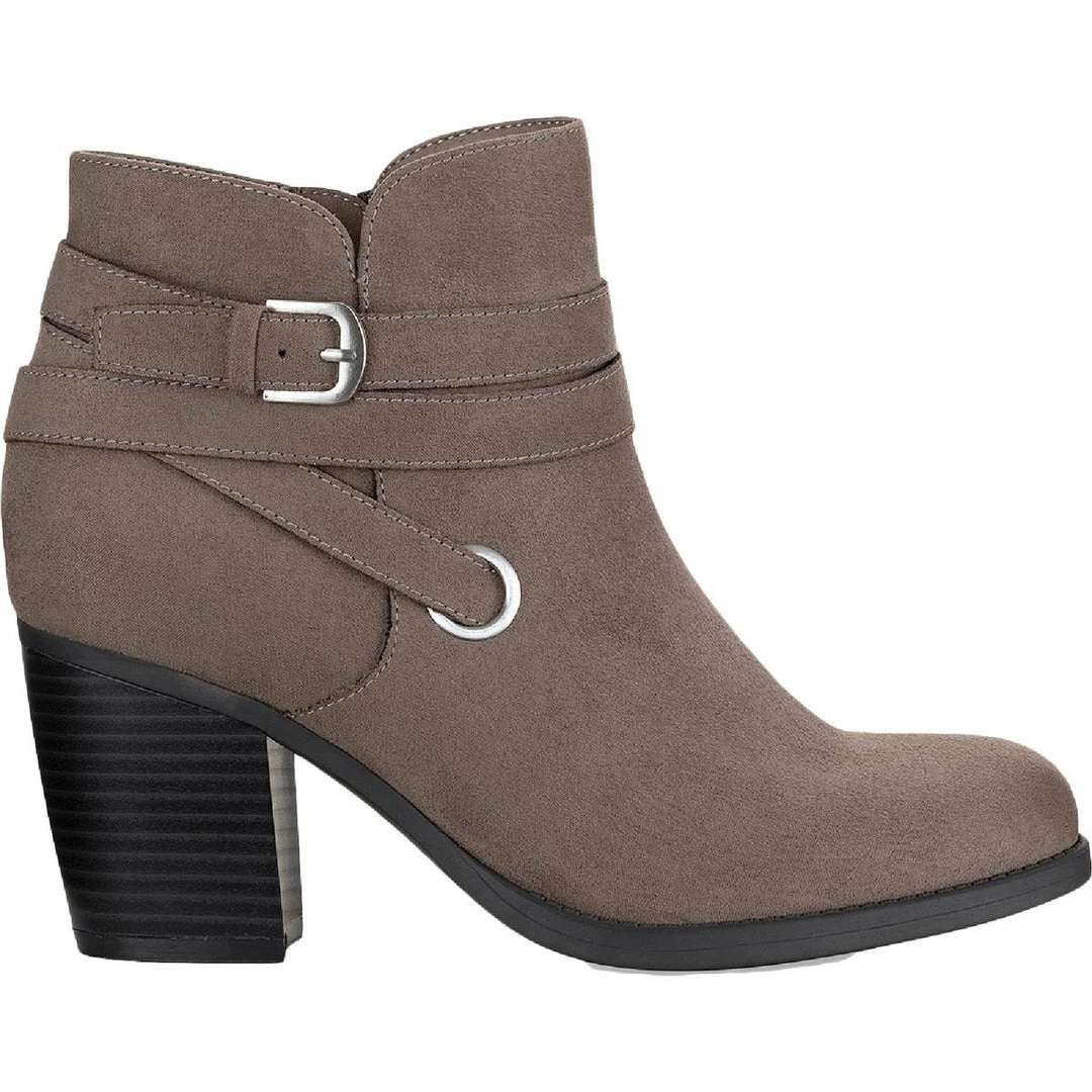 Best Pirce 😀 Style & Co. Zolaa 👩 Womens Faux Suede Block Heel Ankle 🥾 Boots 🎁 - Image 2