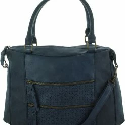 New ✔️ Style & Co. Airyell 👩 Womens Faux Leather Daisy Satchel 👜 Handbag 🌟